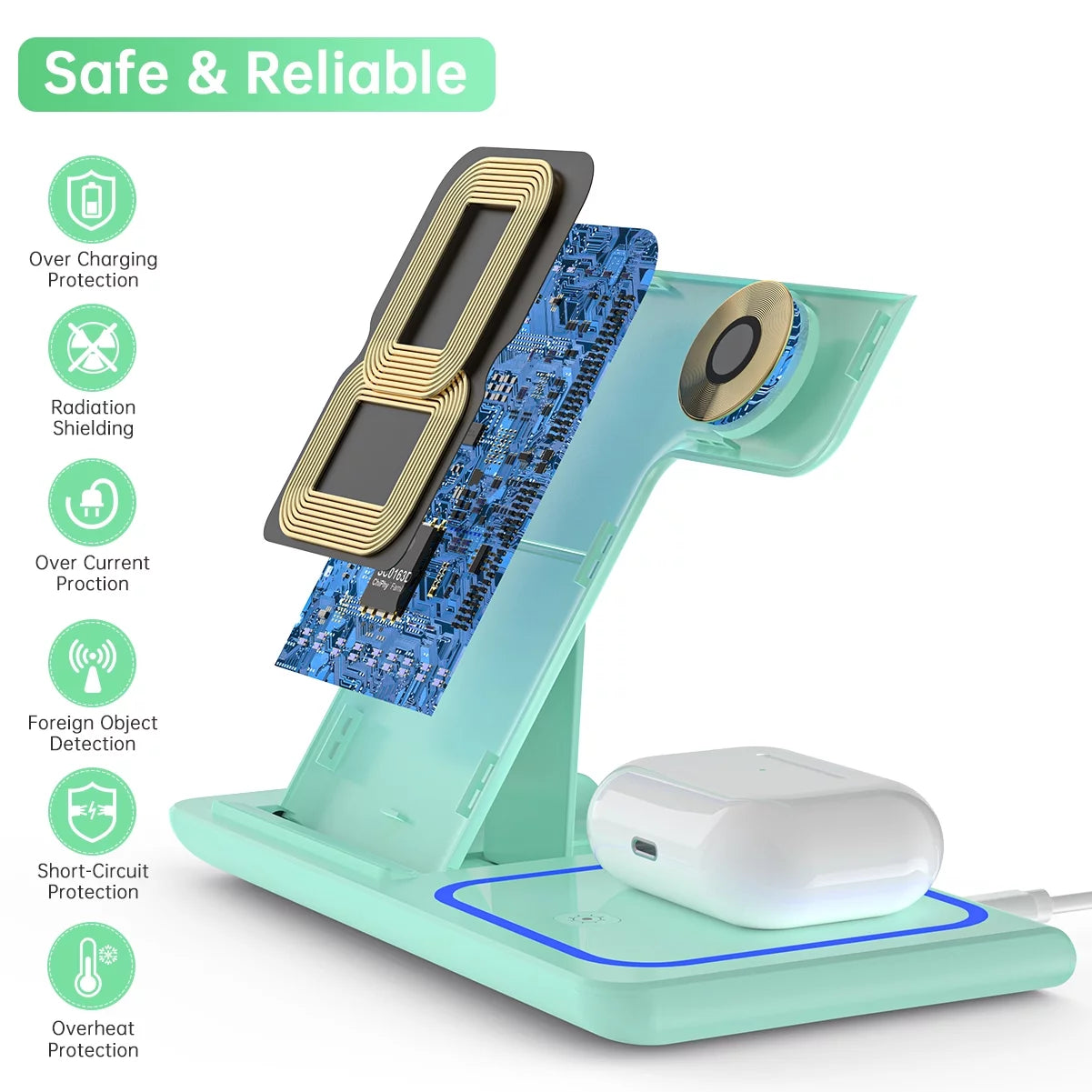 3 In 1 Apple Device Charging Station