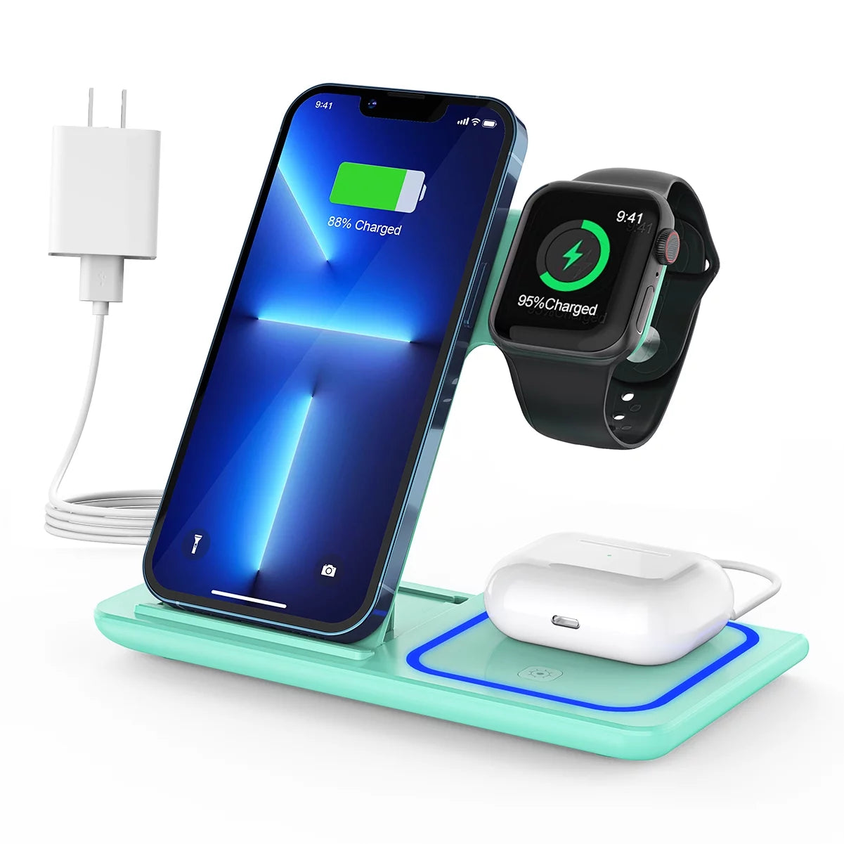 3 In 1 Apple Device Charging Station